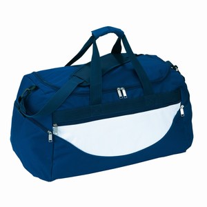 Sporttas Champ, donker blauw, wit