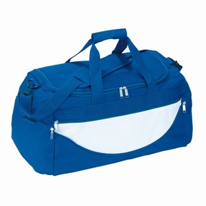 Sporttas Champ, blauw, wit