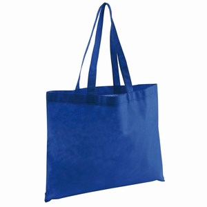 Boodschappentas van non-woven materiaal, blauw
