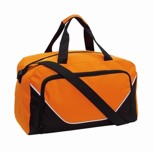 Sporttas Jordan. Oranje, Zwart.