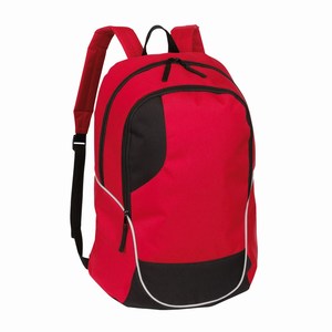 Rugzak Curve, rood, zwart