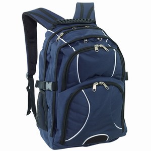 Rugzak-laptoptas Hype. Blauw, Zwart.