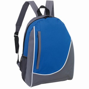 Rugtas Pop. Grijs, Blauw.