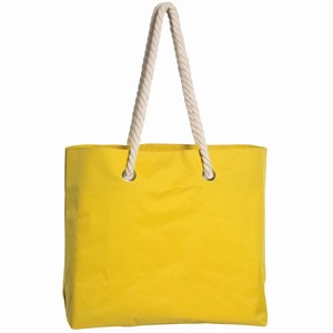 Strandtas Capri. Geel.