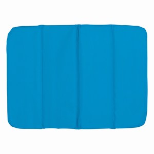 Opvouwpaar zitkussen van polyester, blauw