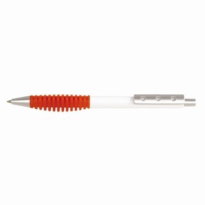 Balpen Touch, wit, oranje
