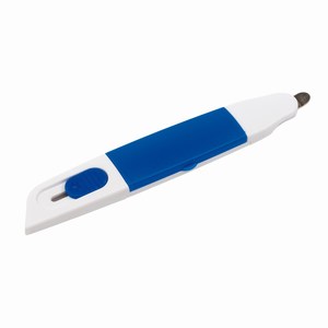 Kunststof multitool Desk talent, wit, blauw