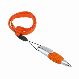 Balpen Twister, oranje, zilver