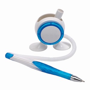 Penhouder Leggy, wit, blauw