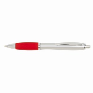 Balpen Sway, zilver, rood
