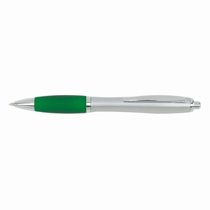 Balpen Sway, zilver, groen