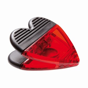Memoclip Love, rood, zwart