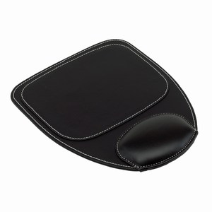 Kunstlederen muismat Noblesse, zwart