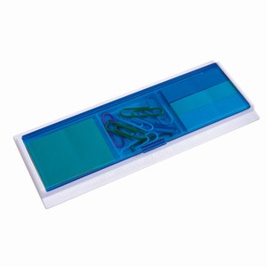 Buroset Cool, wit, blauw