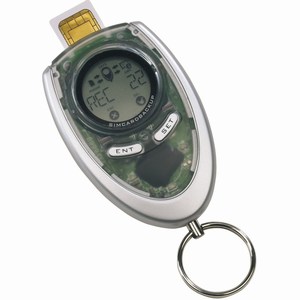 Handige back-up tool voor een SIM Card voor het opslaan van ongeveer 250 telefoonnummers en contacten, zilver