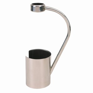 Wijnfleshouder STEADY. Zilver.