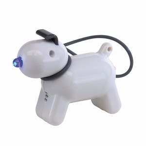 Sleutelvinder DOGGY. Wit.