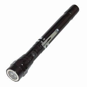 LED zaklamp REFLECT. Zwart.