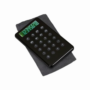 8-digit calculator. Zwart.