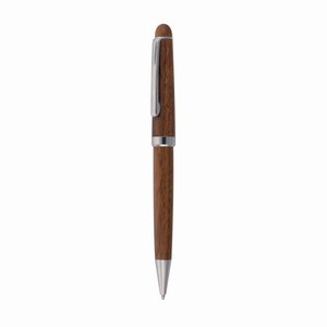 Notenhouten pen. Bruin.