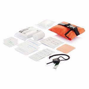 Outdoor eerste hulp set, oranje
