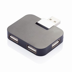 USB hub, zwart