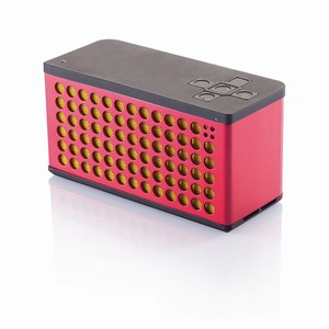 Sound bass speaker groot, rood