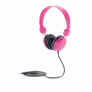 Hoofdtelefoon, roze