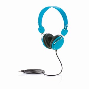 Hoofdtelefoon, blauw