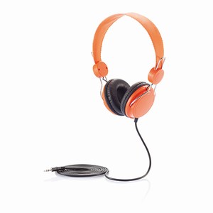 Hoofdtelefoon, oranje