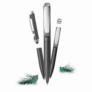 Stylo 3 in 1 pen, grijs