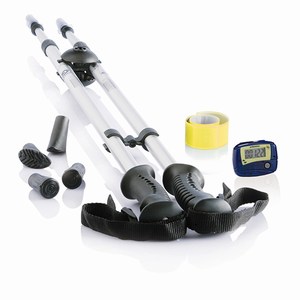 Nordic walking set zwart