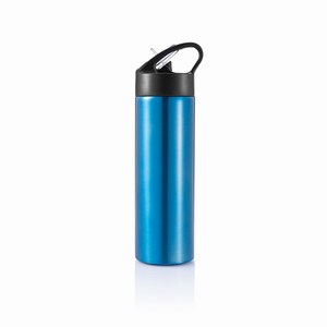 Sport roestvrijstalen waterfles blauw