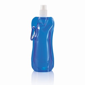 Opvouwbare waterfles blauw