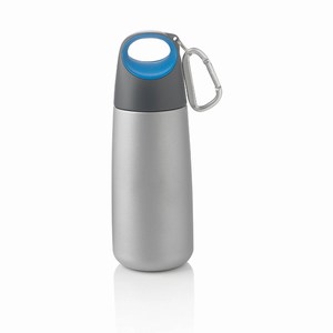 Bopp Med waterfles met karabijnhaak blauw