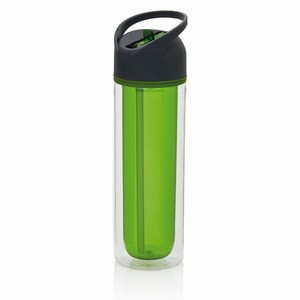 Dubbelwandige fles, groen