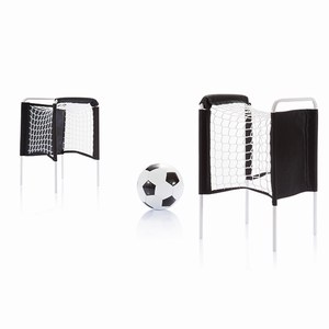 Strand voetbal set, zwart