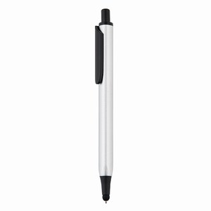Deluxe driehoek stylus pen, zilver