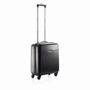 Cabine proof 4 wiel trolley, zwart