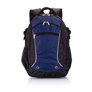 Denver laptop rugzak blauw