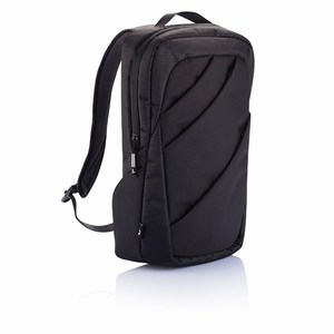 Berlin laptop rugtas, zwart