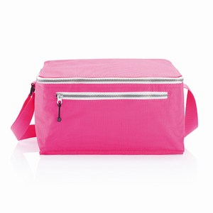 Koeltas met verwisselbare zipper puller, roze