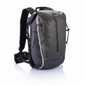 Swiss Peak PVC vrije waterbestendige rugtas, grijs