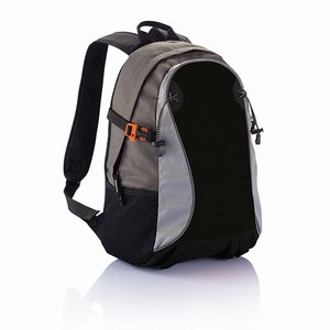 PVC vrije adventure rugtas, zwart