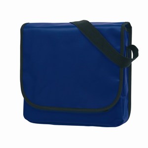 Trendy PVC schoudertas Clever, blauw