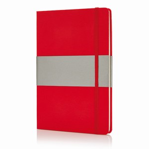 A5 hardcover notitieboek, rood