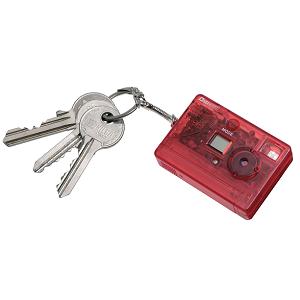 Mini digitale sleutelhanger camera transparant