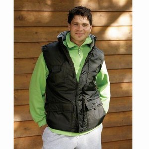 Lemon en Soda Nylon Polar Fleece Bodywarmer