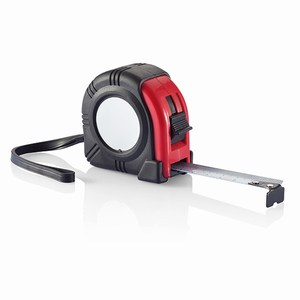 Kiev rolmaat, 3m/16mm rood